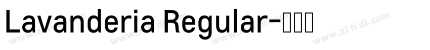 Lavanderia Regular字体转换